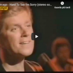 CHICAGO / Hard to say i'm sorry