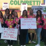 Vinitaly: flash mob donne Coldiretti per la pace