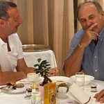 Amadeus e Gerry Scotti a colazione ... spoiler Sanremo 2024?