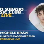 L’eleganza e la raffinatezza di Michele Bravi a Radio Subasio Music Club